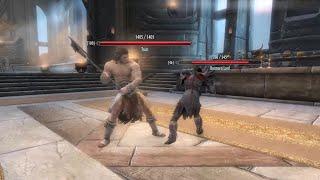 Skyrim Battles - Tsun vs. Savos Aren, Draugr Deathlord, Sheogorath, and more