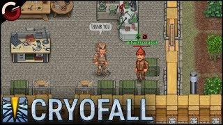 MEET the FRIENDLIEST PLAYER! Best Base Start Ever | CryoFall Gameplay