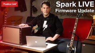 Spark LIVE - How to Update Firmware