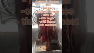 Beekeeper goes off: Making some AWSOME beef jerky, BILTONG. What you need and recipe HOW TO MAKE IT!