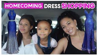 HOMECOMING DRESS SHOPPING VLOG 2021 + FALL CLOTHING HAUL