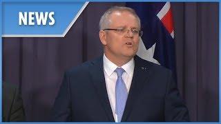 New Australian PM Scott Morrison gives his first address