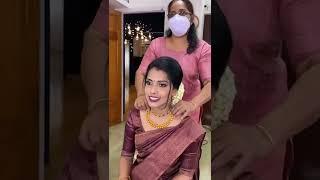Sareeunik/boy wear saree/boy wear mom sàree/indian crossdresser/male to female transformationmakeup