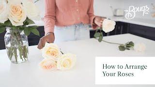 How to Arrange Roses - Bouq Care 101 | The Bouqs Co.