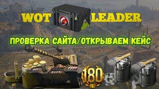 Открываем кейс /Проверка сайта Wot-Leader.ru