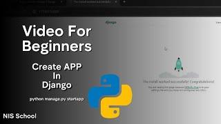 How to create app in django | python manage.py startapp | Python Django Tutorial for Beginners