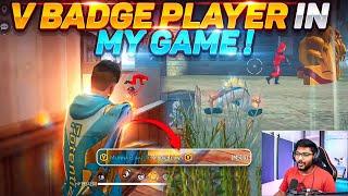 V Badge Player In My Game - Free Fire V Badge OP Revenge -Free Fire Telugu - MBG ARMY