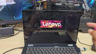 How to Enter BIOS & Set up USB Boot on Lenovo ThinkBook 14S Yoga