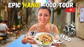 Hanoi, Vietnam Street Food Tour 2025  (BEST Budget Eats)