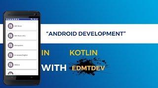 Kotlin Android Tutorial -  News Reader Apps Part 1 Load News source