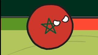 Morocco- "I don't know, I never thought I'd get this far" (Countryballs)