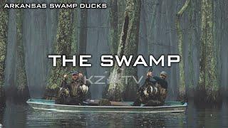 Arkanas Duck Hunting (Foggy Morning Swamp Ducks!) K Zone TV: "The Swamp"