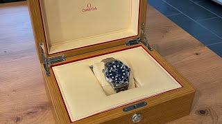 Unboxing Omega Seamaster Diver 300M Co‑Axial Master Chronometer 42 mm 210.30.42.20.03.001