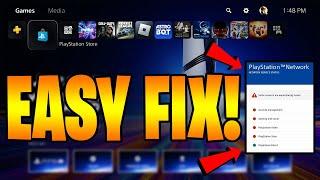 HOW TO FIX PLAYSTATION NETWORK SERVERS DOWN (Some Service are experiencing issues)