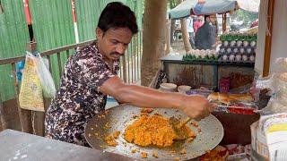 Mumbai's Rajnikant Style Anda Bhurji Wala | Indian Street Food