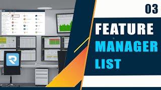 WHM Guide-3 | cPanel Feature Manager Lists