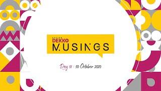 Design Dekko Musings : Day 01