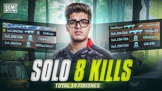 GETTING READY FOR BGIS | SOLO 8 KILLS | BGMI!