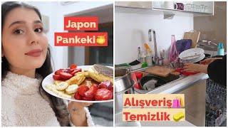 BENİMLE 2 GÜN!  MARKET ALIŞVERİŞİ | TEMİZLİK | JAPON PANKEKİ