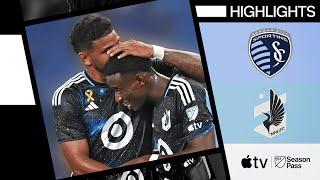 Sporting Kansas City vs. Minnesota United | Full Match Highlights " September 21, 2024