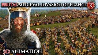 The Battle Of Crecy 1346 Animated Like Never Before