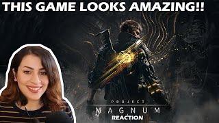 This game looks AMAZING!!! Project Magnum (Working Title) - Official Teaser Trailer (REACTION)