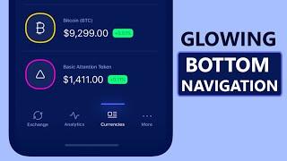 Cool Bitcoin Flutter App With Animated Bottom Navigation Bar #FlutterShip 8