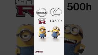 Nissan GTR 34 vs Lexus LC 500h funny #car #automobile #luxurycar #asmr #tiktok #gtr #fyp #funny #gt