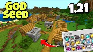 [God Seed] For Minecraft 1.21 Bedrock & Pe | Seed Minecraft 1.21 | Minecraft Seeds