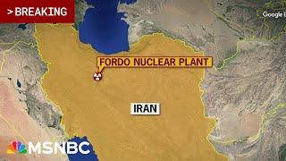 BREAKING: Trump says U.S. bombed three nuclear sites in Iran