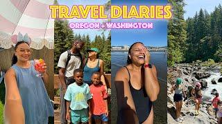 TRAVEL DIARIES ️ powell's books, oregon coast, hiking, Indian beach