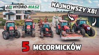 5 ciągników McCormick | NOWY nabytek - X8! Wywiad z właścicielem GR Morga