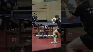 BASICS are UNDERRATED  #tabletennis #tenisdemesa #tischtennis #pingpong #tennisdetable