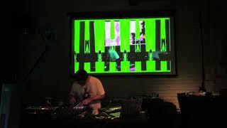 ESSVUS 3 10 24 w VJ Franz K Projections at Coaxial LA Synths and Beats A S2080001