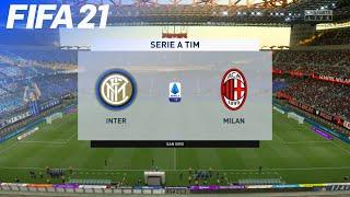 FIFA 21 - Internazionale vs. AC Milan @ San Siro | Serie A