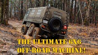 The Ultimate 6x6 Off-Road Machine - Pinzgauer and Lots of Mud!