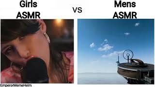 Girls ASMR vs Mens ASMR