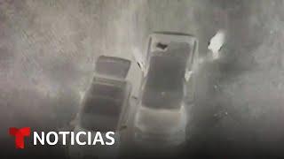 Patrullaje aéreo de EE.UU. capta balacera entre grupos narcos mexicanos | Noticias Telemundo