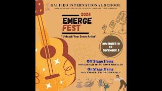 Galileo International, EMERGE FEST  2024