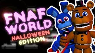 Как попасть в Хэллоуинский мир без портала в FNAF WORLD??? Ответ тут!!!