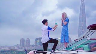 SURPRISE PROPOSAL ON HAN RIVER (Korea)