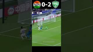 India 0   3 Uzbekistan AsianCup2023 #shorts