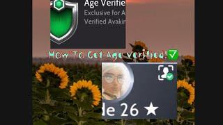 Avakin Life: How To Get Age Verified *it’s here!*