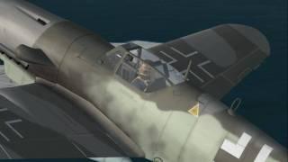 Messerschmitt Bf 109 vs. Mosquito DH98 Dogfight 1945 FSX