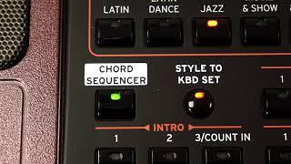 Korg PA Tutorial: Chord Sequencer Tutorial and Looping Chords on PA1000