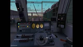 [TrainZ 12 | Запуск ПС] Запуск ЭД9М-0096 и отправление.