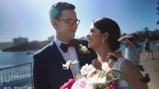 Monica + Nick Teaser Film // Beachside Dojo // Sydney Northern Beaches Wedding Videography