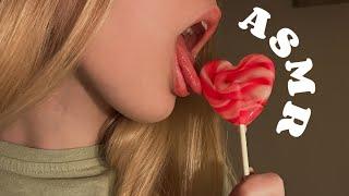 ASMR Lollipop Licking Sounds | No Talking