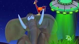 Alien Abduction | Funny Animal Cartoon For Kids | Gazoon - The Official Channel