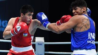 Sanjar Tursunov (UZB) vs. Sanjeet (IND) Asian Championships 2021 SF’s (91kg)